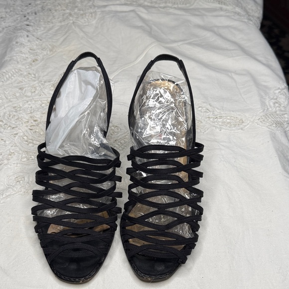 Stuart Weitzman Shoes - Stuart Weitzman Black Strappy Sandals